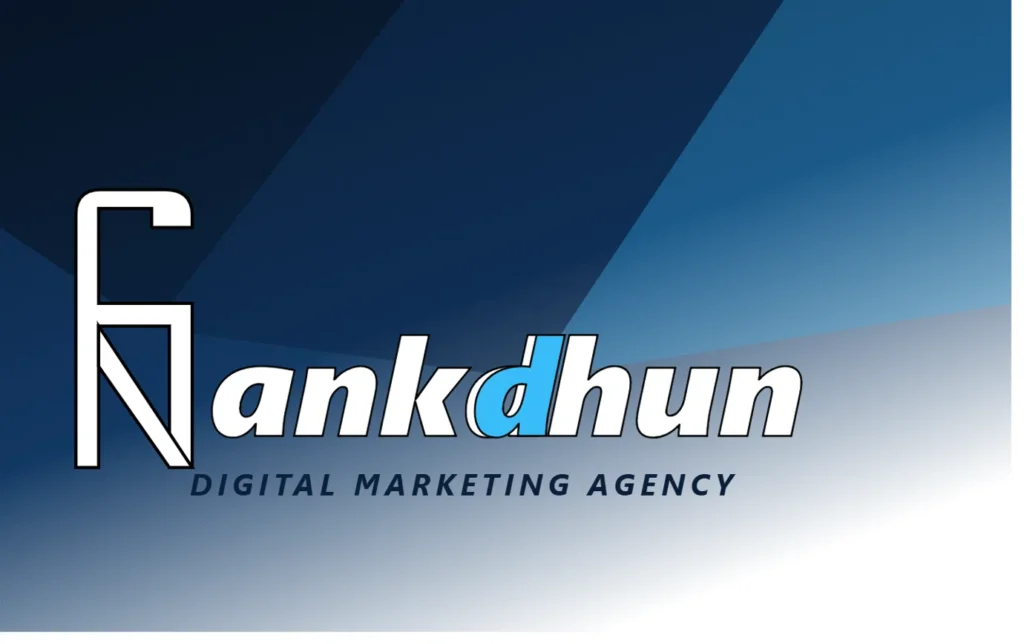 RANKDHUN digital marketing agency banner logo